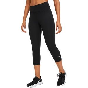 Nike womens high waisted capri leggings size L